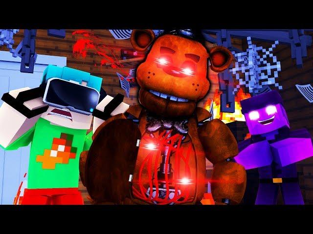 Minecraft - FNAF VR - BECOMING AN ANIMATRONIC in REAL LIFE?!