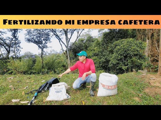 Fertilizando mi empresa cafetera