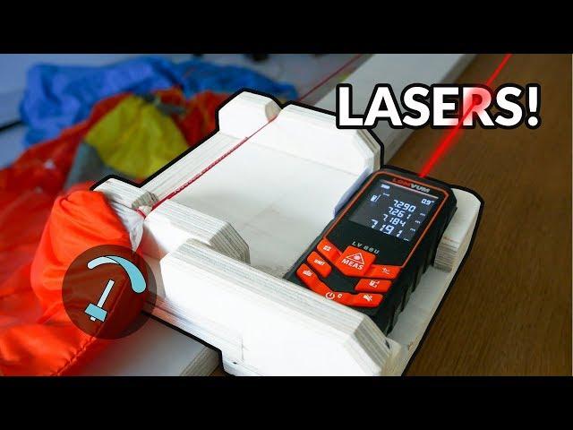 Paraglider Line Measuring with Lasers! - BANDARRA