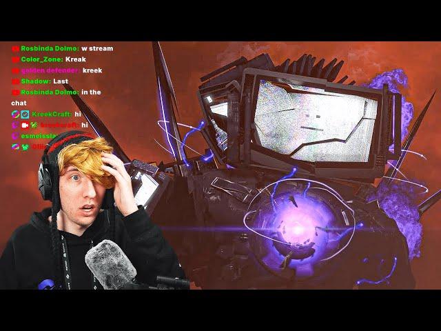 KreekCraft Reacts to Skibidi Toilet 77 (Part 4)