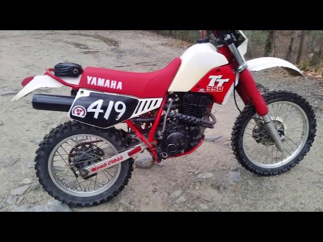 1987 YAMAHA TT350