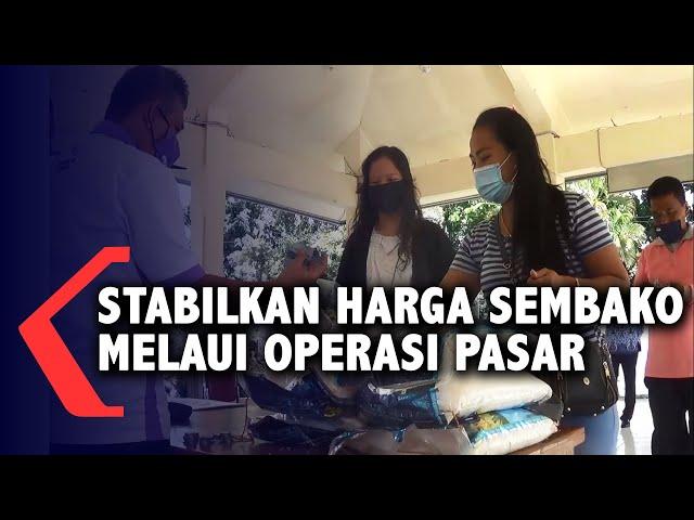 Pemerintah Kota Kediri Gelar Operasi Pasar Murni Untuk Stabilkan Harga Sembako