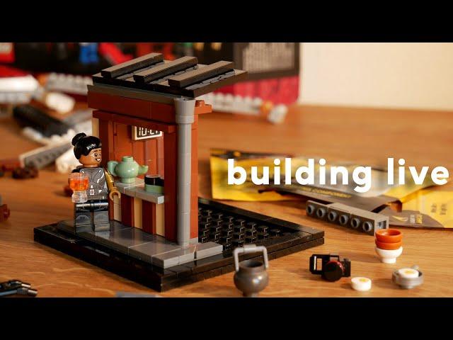 Sushi Shop LEGO Building | VOD