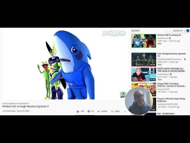 Perfect Cell vs Hugh Neutron Episode 2 reaction video