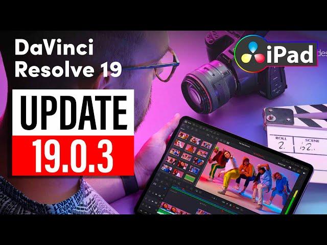 DaVinci Resolve iPad Update: Let's see what's new...