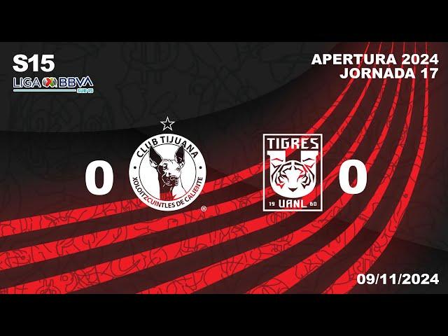 Videgoles J17 S15 Tijuana 0-0 Tigres 09-11-2024