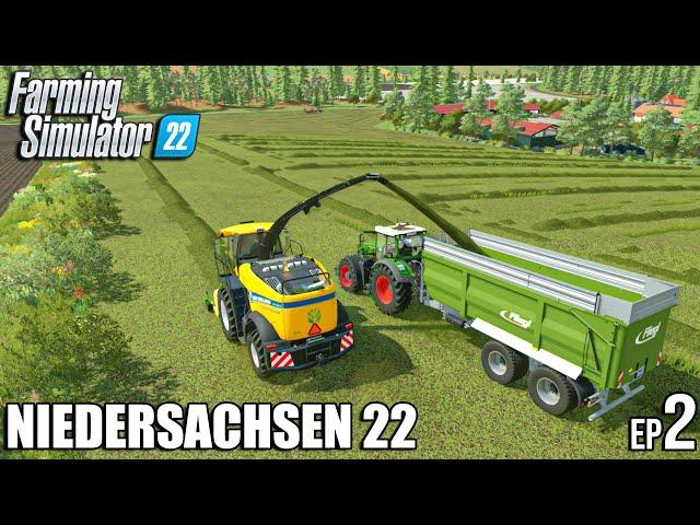 I Started The SILAGE PRODUCTION | Niedersachsen 22 | Timelapse #2 | Farming Simulator 22