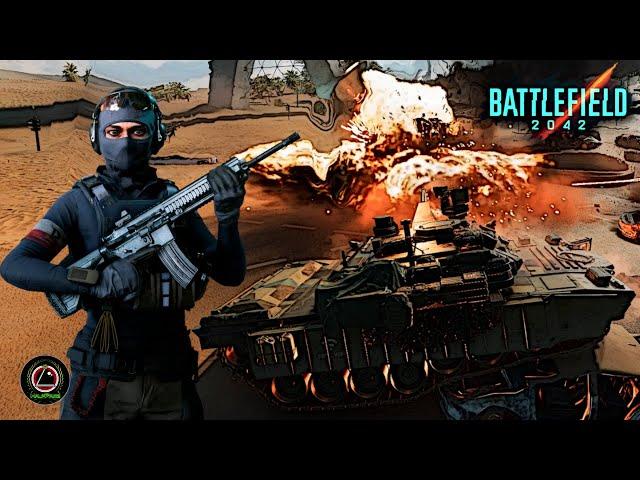 Battlefield 2042 tank gameplay (99 kill streak) - BF2042 M1A5 Abrams