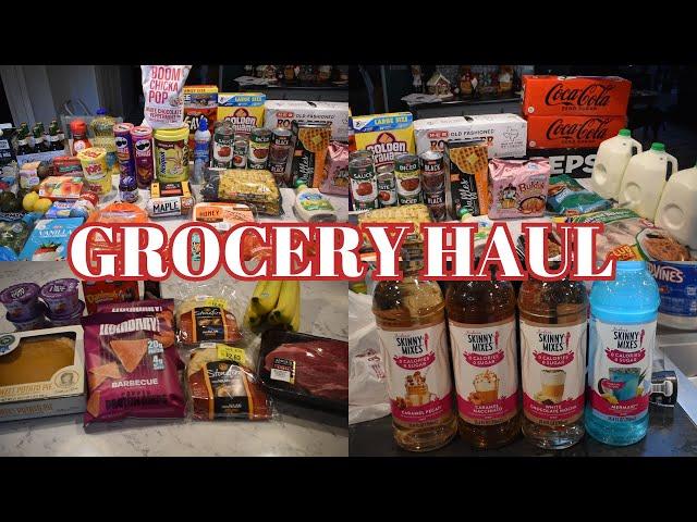 LARGE GROCERY HAUL | WALMART & HEB HAUL