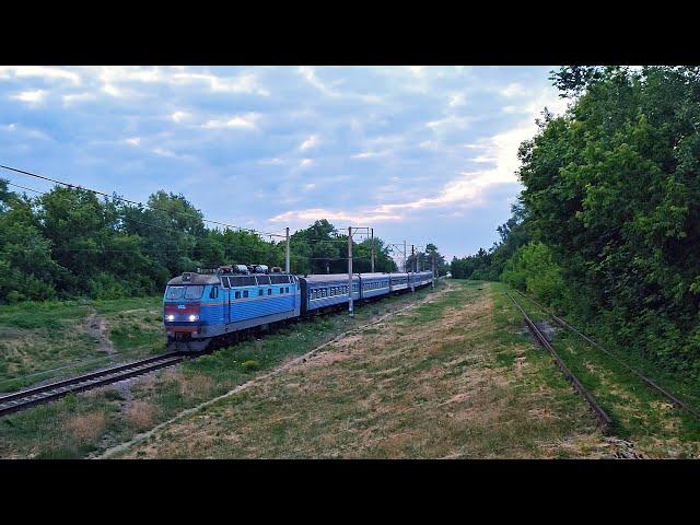 ЧС4-076 #поїзд № 258 Чернігів - Івано-Франківськ