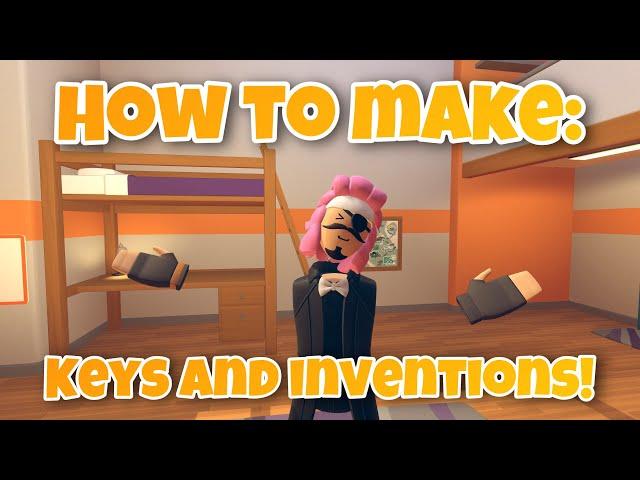 How to Make Keys and Inventions in Rec Room!