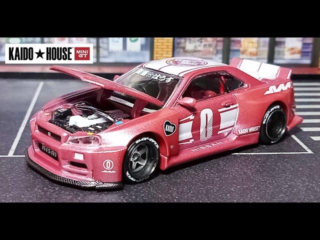 Nissan Skyline GT-R [R34] Kaido Racing Factory V1 - Kaido House & Mini GT