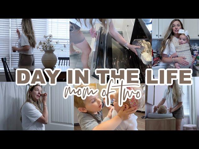 DAY IN THE LIFE OF A STAY AT HOME MOM OF TWO | GROCERY HAUL + SUMMER HAUL | LAUREN YARBROUGH