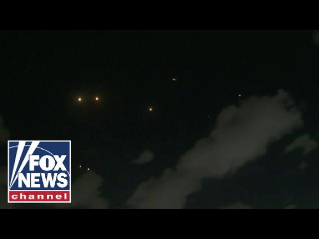 Iranian missile attack underway against Israel