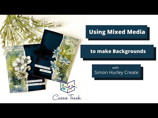 Mixed Media Backgrounds with Simon Hurley Create