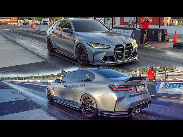 DRAG RACING MY BMW G80 M3!