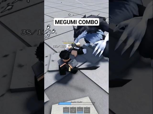 EASIEST MEGUMI COMBO | ROBLOX CURSED ARENA