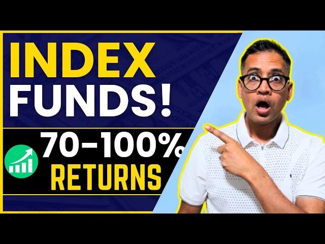 MASSIVE (70-100%) Returns By 3 INDEX Funds - DON'T Miss this video | Rahul Jain Analysis #profit