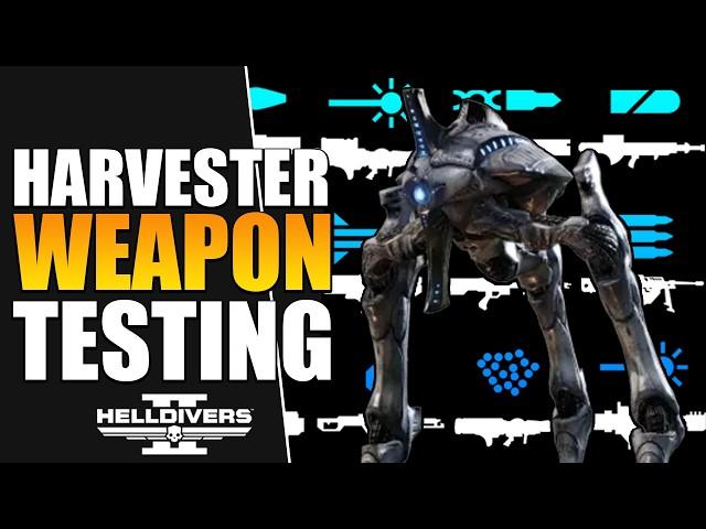 Can Every Support Weapon Kill Harvesters? Helldivers 2 Tips & Guide