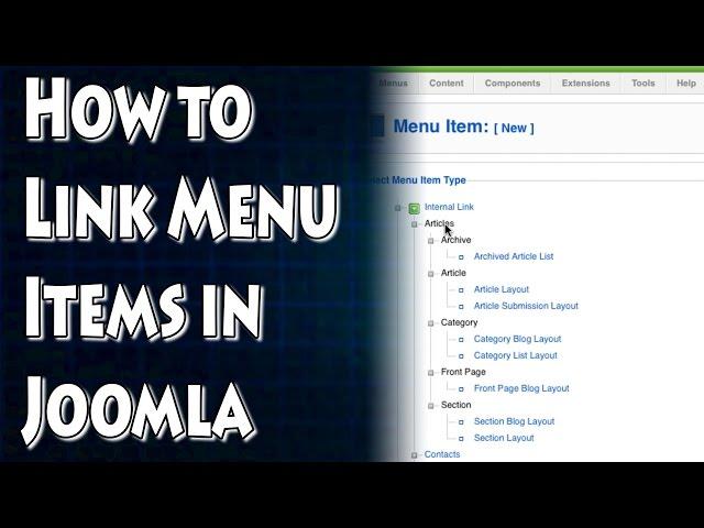 Joomla Tutorial: How to Link Articles to Your Menu