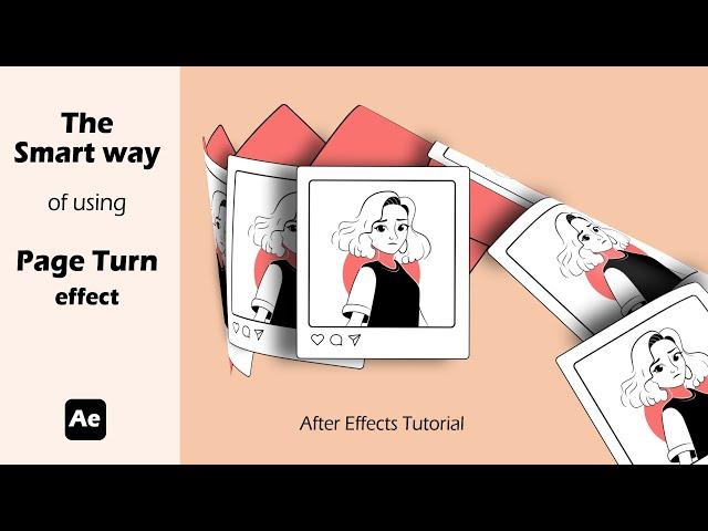 Motion Graphics Tutorials | Page Turn Animation in After Effects