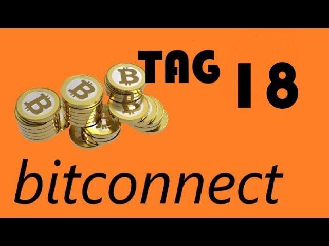 Tag 18 Bitconnect, Control Finance 30-40% Gewinn im Monat ! / Tutorial German