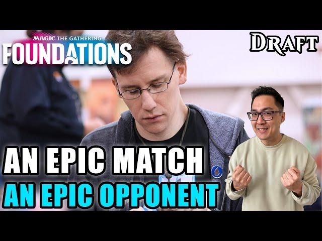 I Battled Sam Black And His Deck Was INSANE! | Foundations Draft | MTG Arena