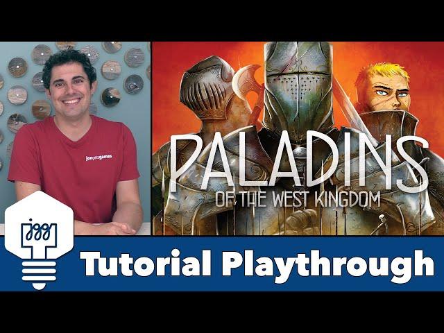 Paladins of the West Kingdom Tutorial Playthrough