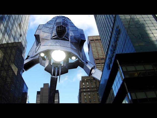 War of the Worlds - Alien Tripods over New York City