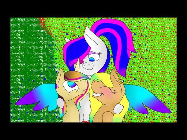 Speed Paint-Me and my sisters for the new year ^^