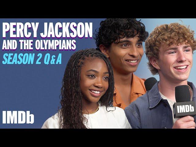 PERCY JACKSON SEASON 2!? Cast and Creator Talk Highly Anticipated Next Season | IMDb