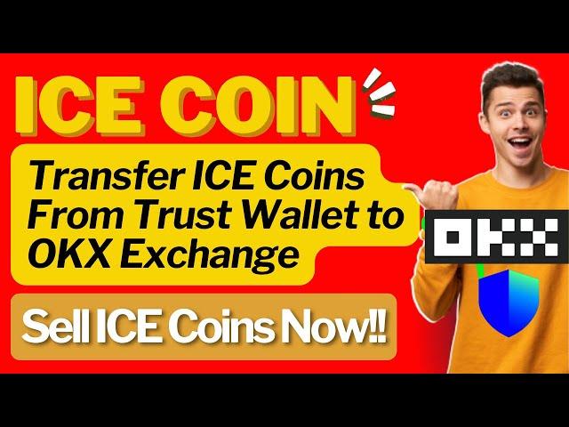 How To Transfer ICE Coins From Trust Wallet To OKX Exchange | How To Sell ICE Coins | ICE Network