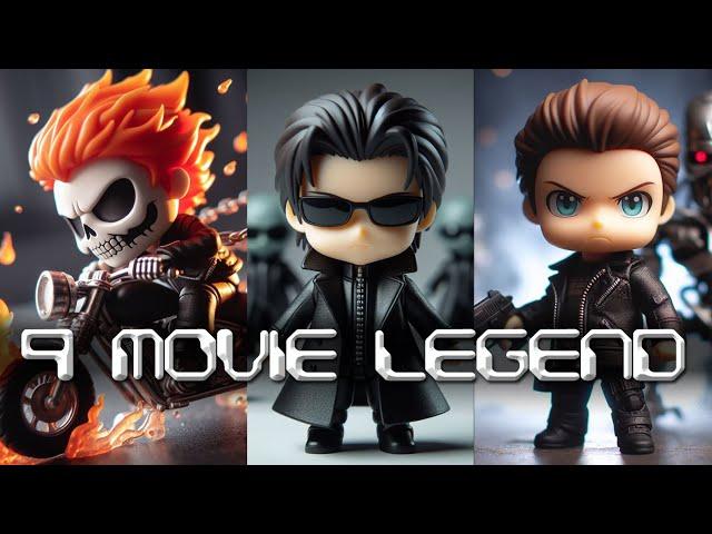 Nendoroid Photography " 9 Movie Legend "