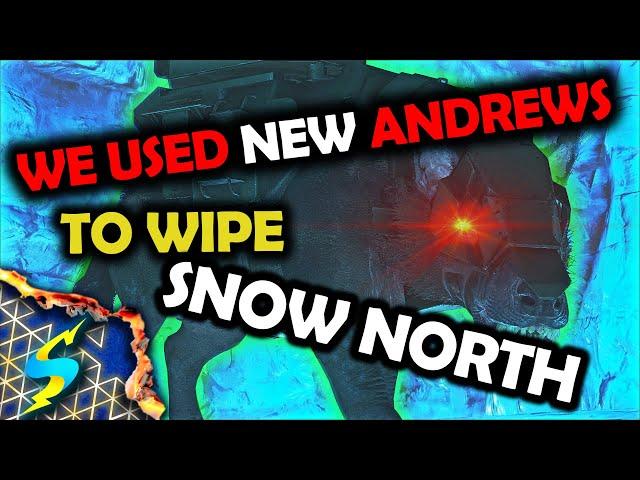 Ark Official PvP | Using Andrewsarchus To Wipe Snow North | Part 2