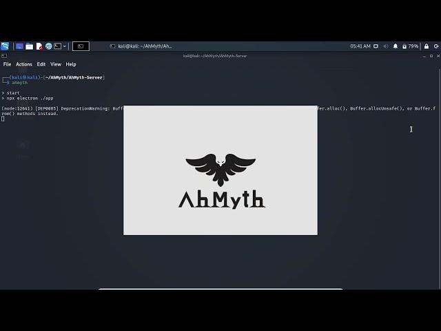 How to fix AhMyth interface not working + signing failed error