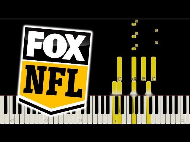 How to Play NFL on FOX Theme on Piano