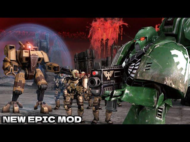 REAL DAWN OF WAR 3? - New Last Victim Warhammer 40k Mod - Space Marines vs Tau (2023)