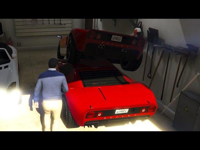 GTA V - Weird Car Glitch