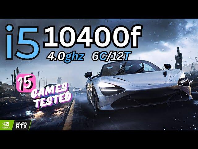 Intel i5 10400f Tested in 15 Games (2024) | 1080p