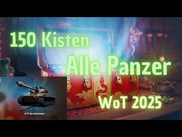 WoT Snake Boxes 150 boxes opened and all tanks also get the Kpz Erich 2025