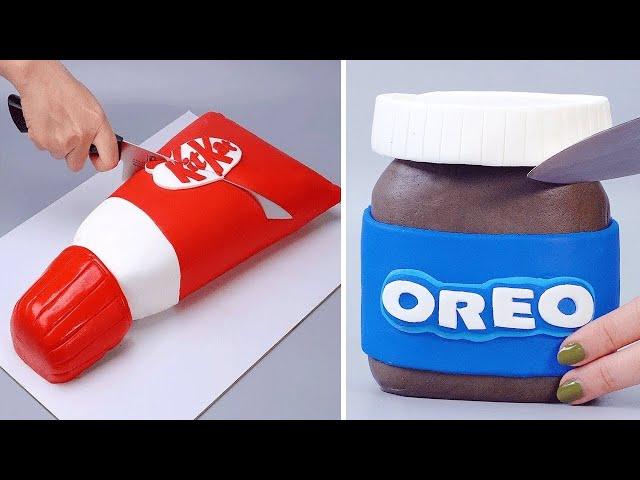 Most Amazing Oreo & Kitkat Mixed Chocolate Cake | Oddly Satisfying Cake Tutorial | So Yummy #2