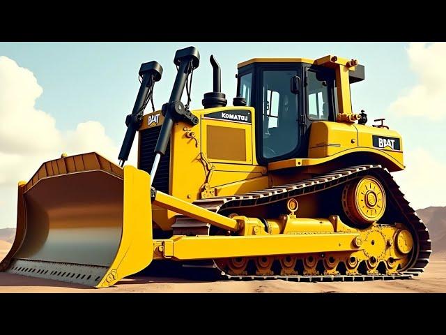 Meet the Komatsu D85PX-18: The Bulldozer That's Changing Construction Forever!