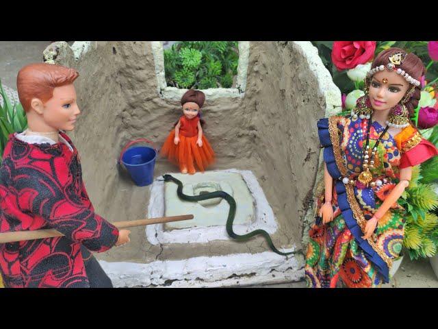 Barbie Doll All Day Routine In Indian Village/Pinky Ki Kahani Part - 158 / Barbie Hindi Kahaniya ||