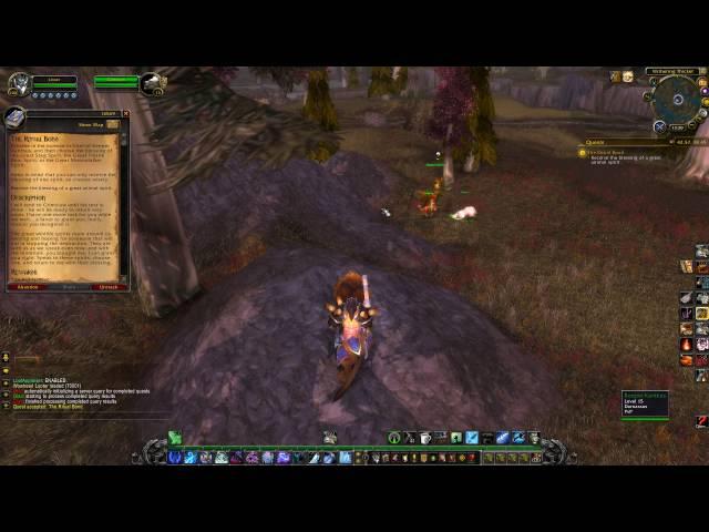 The Ritual Bond Quest ID 13569 Playthrough Darkshore