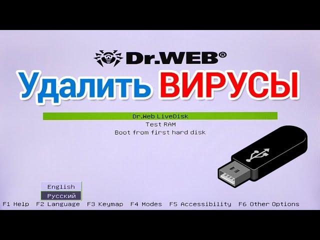 Как проверить компьютер на вирусы с флешки сканером Dr Web