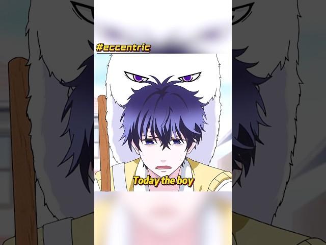 There's a monster on the boy's back.#anime #drama #shorts