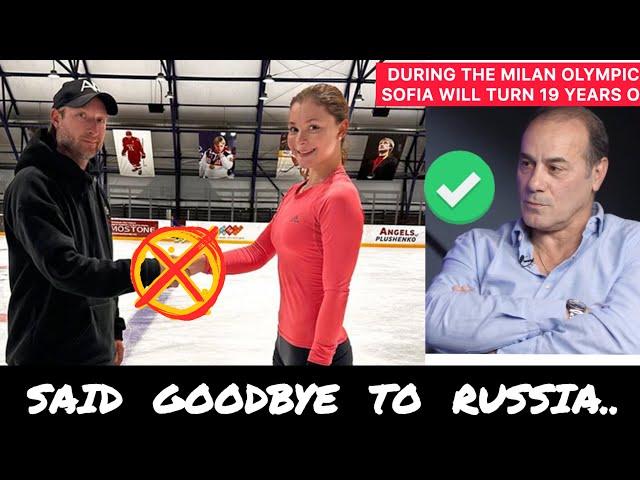 Going to USA ️ Sofia Samodelkina left the club "Angels of Plushenko" ️