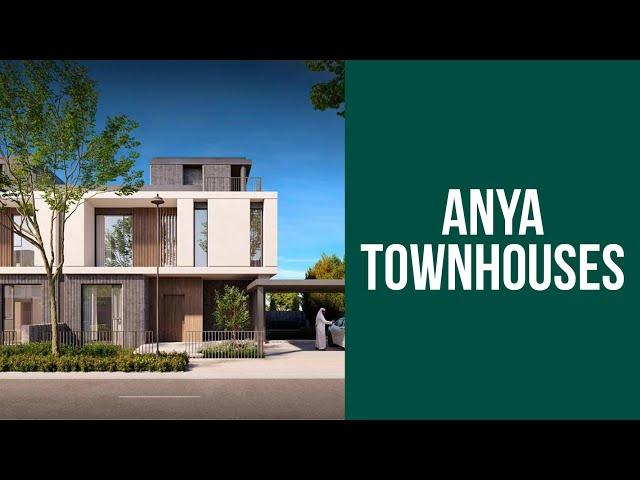 ANYA Townhouse by Emaar at Arabian Ranches 3