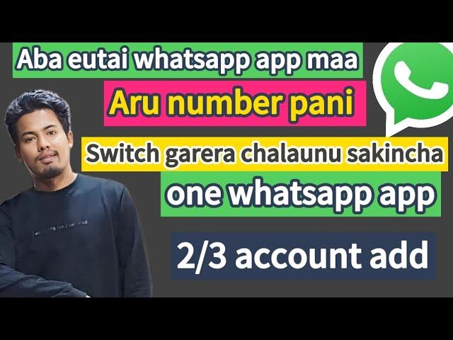 How To Setup Two WhatsApp Accounts In One WhatsApp App | How To Switch WhatsApp Account 2024