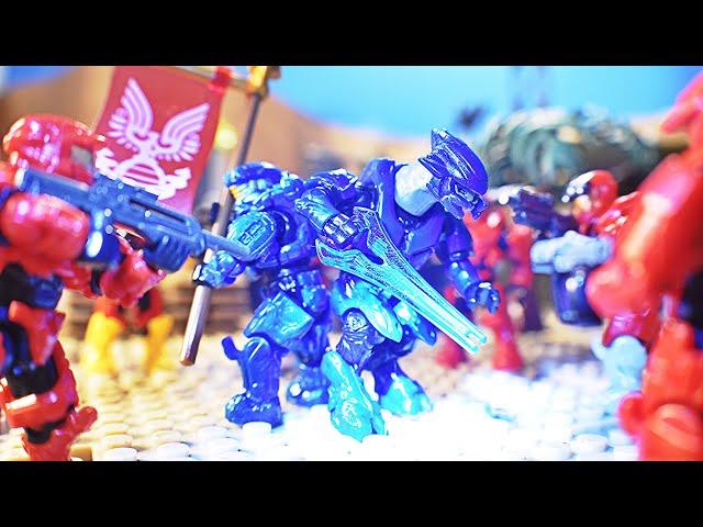 Halo Mega Bloks Red Vs Blue Capture the Flag